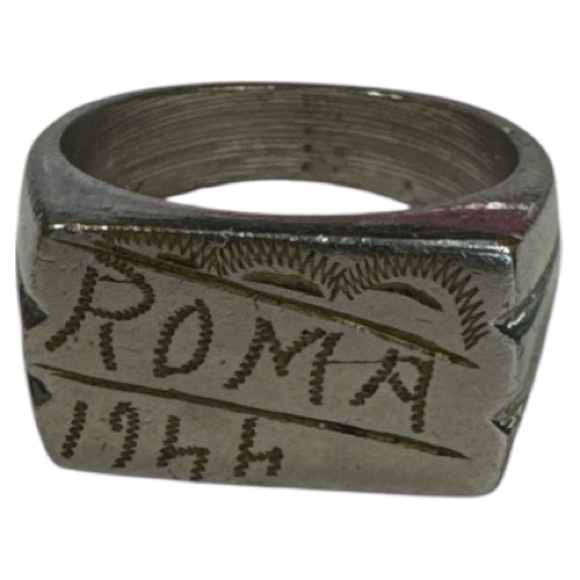 Other - Vintage WWII ROMA 1944 Trench Art Souvenir Ring Size 11.5